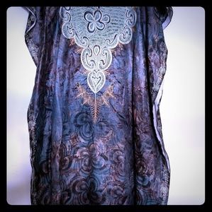 Beautiful Ankara with head wrap